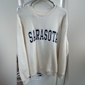 Cream Sarasota Sweatshirt